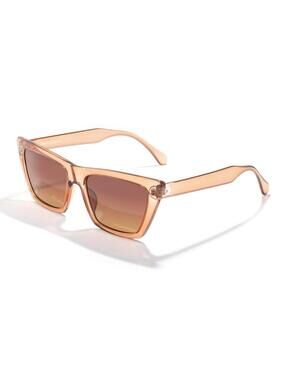Sunski Fiorella Polarized Sunglasses Copper Terra Fade Brown/Amber Frame unisex